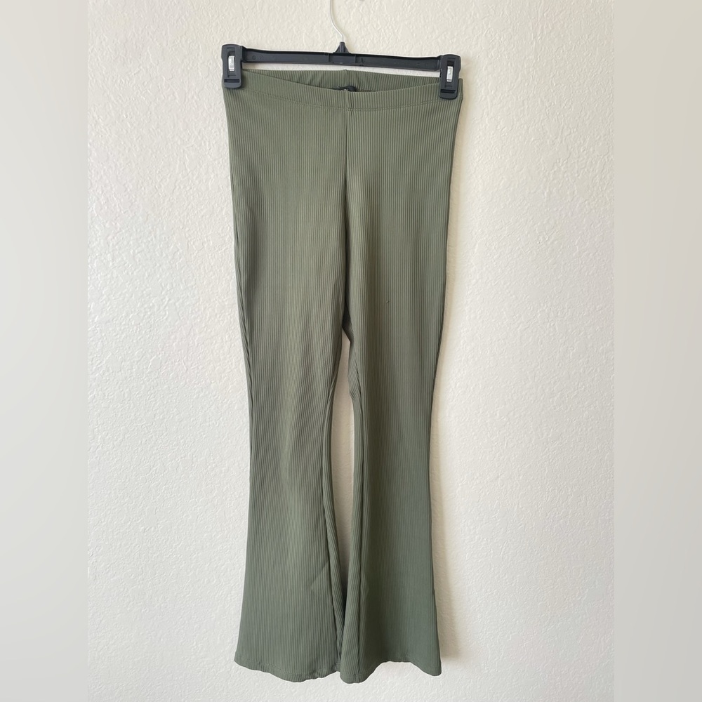 STING Tight semi flare pants